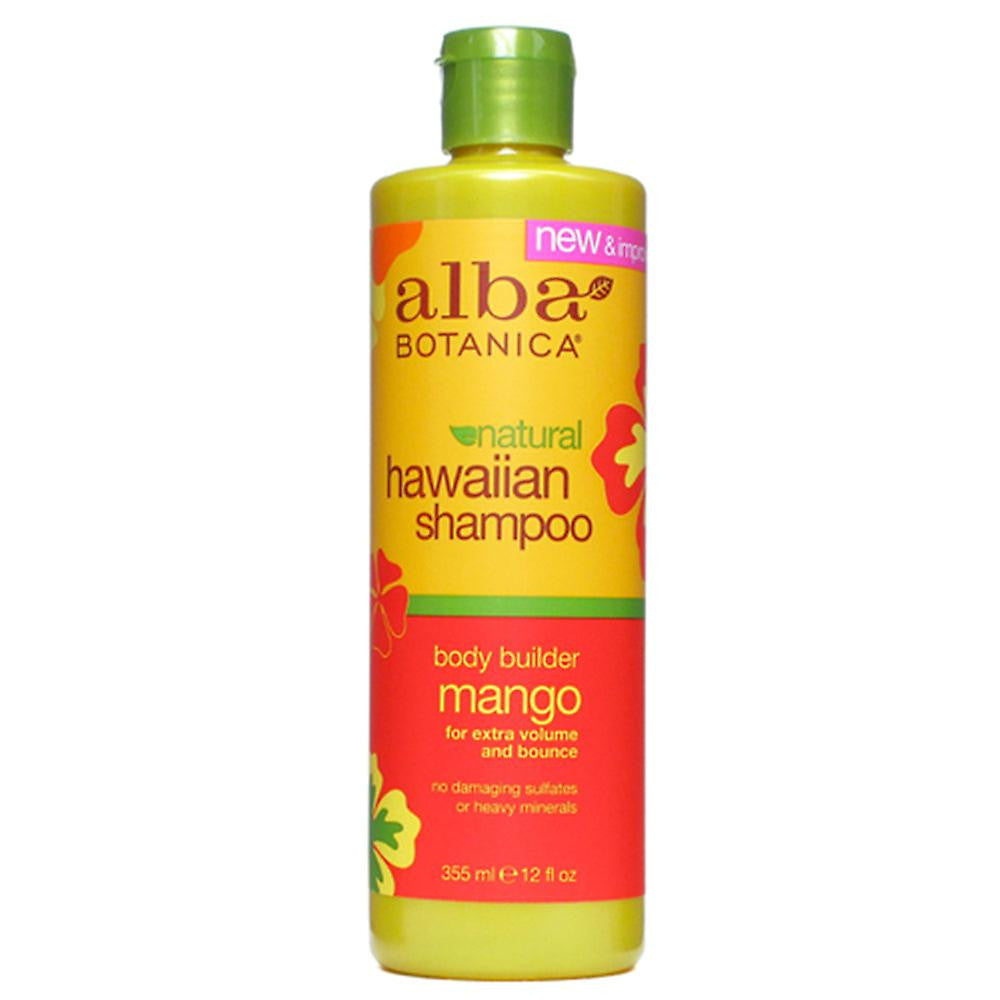Alba Botanica Body Builder Mango Hawaiian Shampoo, 12 Oz
